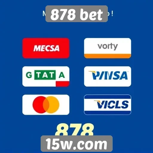 Métodos de pagamento disponíveis no 878 bet